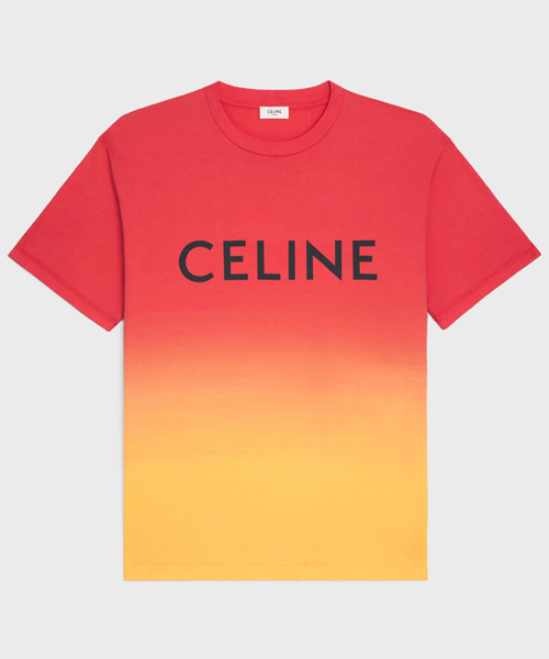 스크린 프린트 루즈 티셔츠