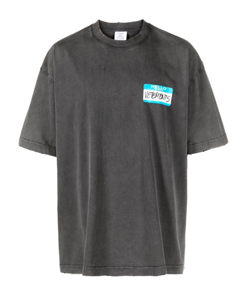 마이 네임 이즈 코튼 티셔츠