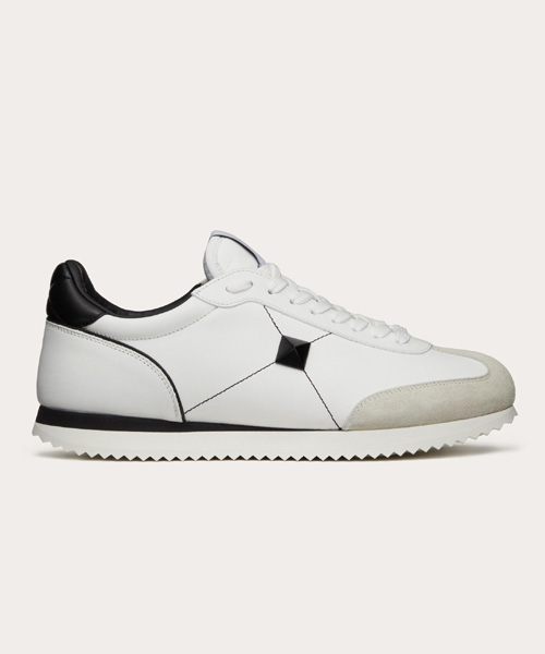 스터드 어라운드 로우탑 스니커즈