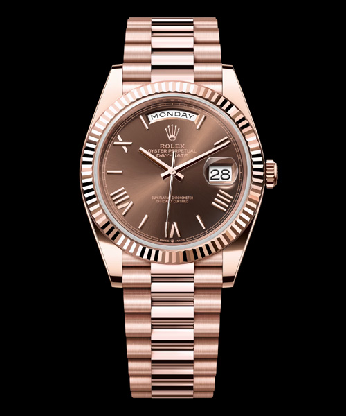 데이 데이트 40 에버로즈 골드