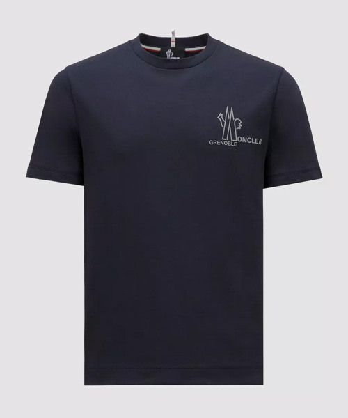 로고 코튼 티셔츠