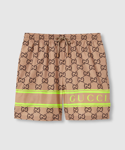 GG 프린트 스윔 쇼츠