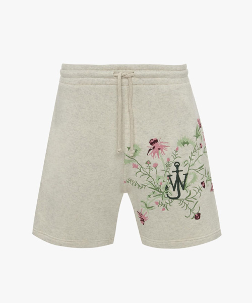 폴 안글라다 아트워크 자수 쇼츠