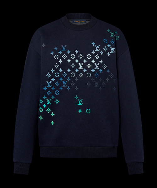 엠브로이더드 코튼 스웨트셔츠