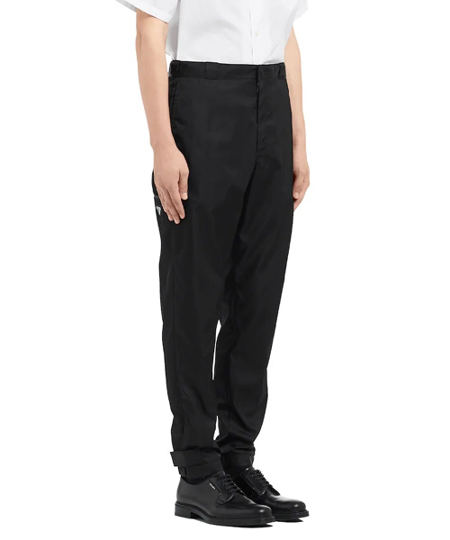 나일론 개버딘 트라우저 팬츠