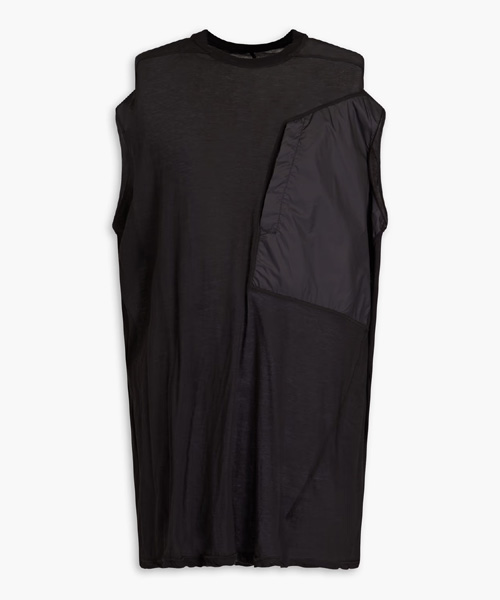 SHELL TRIMMED 코튼 나시 티