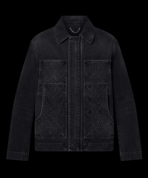 숏 슬리브 데님 워크웨어 셔츠 재킷