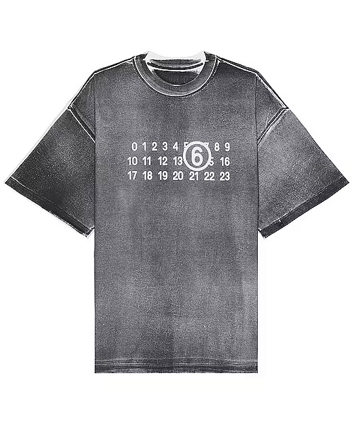 로고 프린트 티셔츠