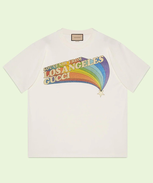 타이포그래피 코튼 티셔츠