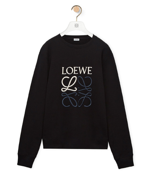 애너그램 코튼 스웨트셔츠