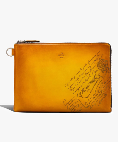 니노 GM 스크리토 레더 클러치