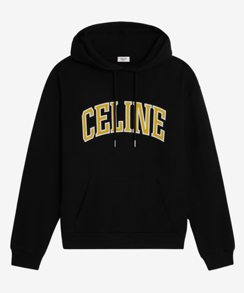 코튼 플리스 루즈 후드