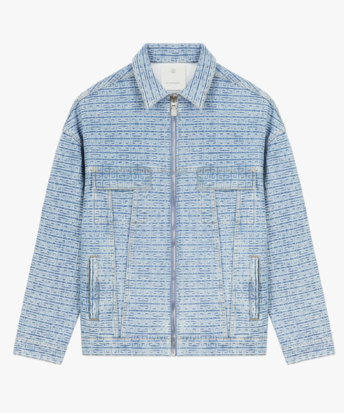 4G 로고 데님 재킷