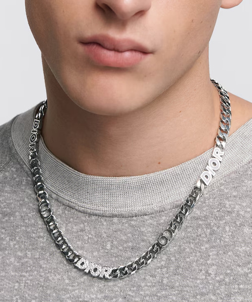 이태릭 체인 링크 네크리스