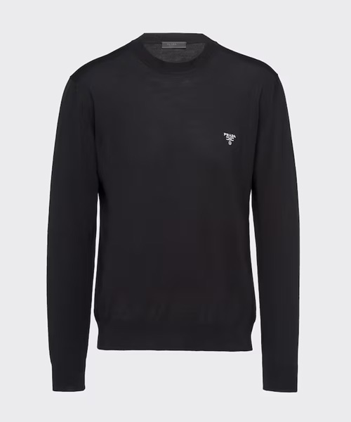 슈퍼파인 울 크루넥 스웨터