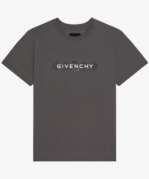 리버스 타로 프린트 코튼 티셔츠