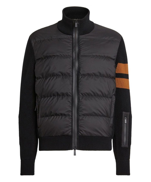 테크니컬 울 하이브리드 지퍼 자켓