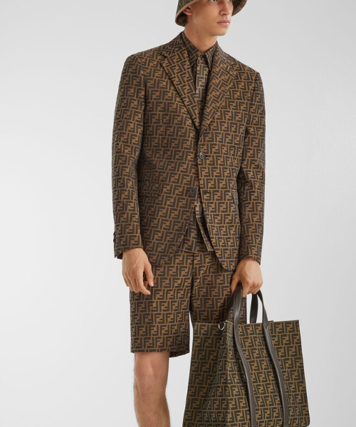 패브릭 블레이저 재킷