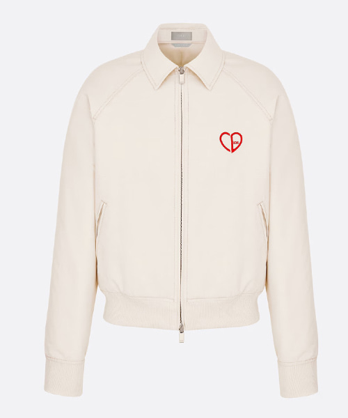 CD 하트 블루종 재킷