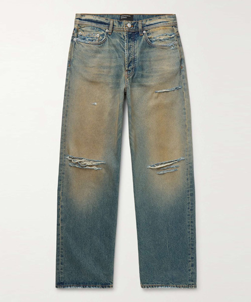 디스트로이드 빈티지 워싱 데님 팬츠