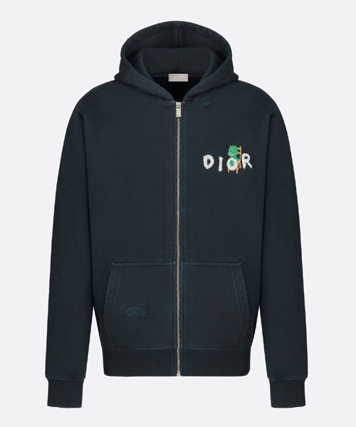 오타니 워크샵 지퍼 후드 스웨트셔츠