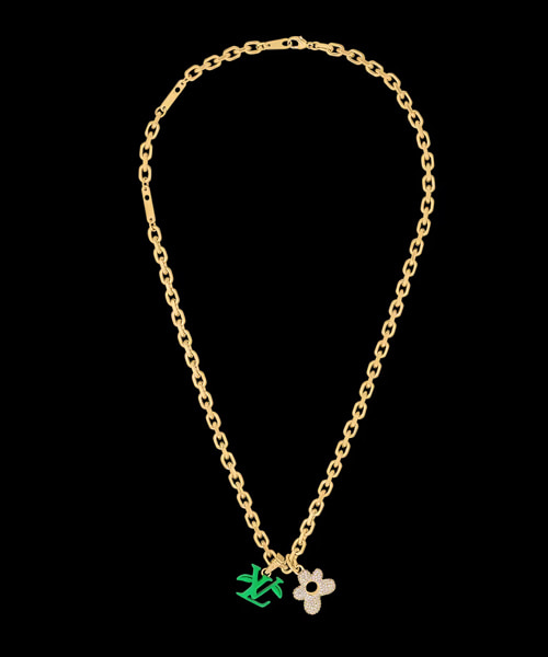 LV 블루밍 펜던트 네크리스