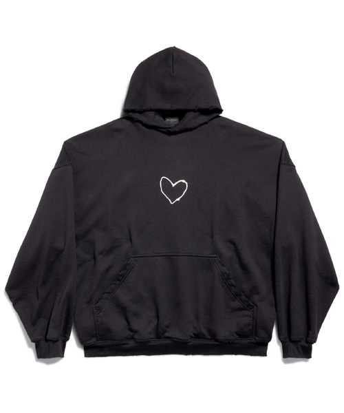 러버 오버사이즈 후디