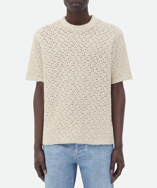 코튼 크로쉐 티셔츠