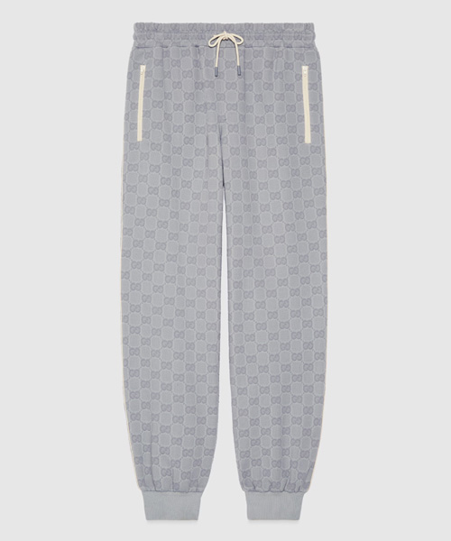 GG 나일론 자카드 조깅 팬츠
