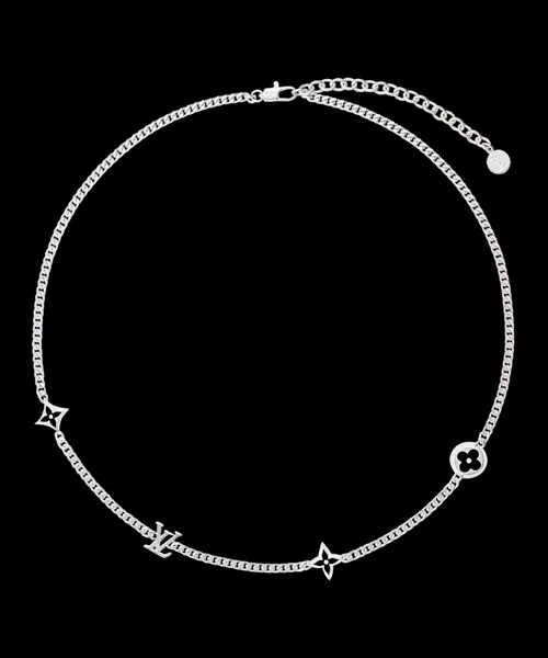 LV 스파이크 목걸이