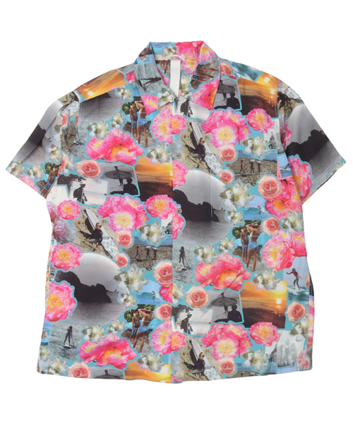 패밀리 포토 하와이안 셔츠