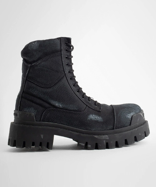 레이스업 컴벳 부츠