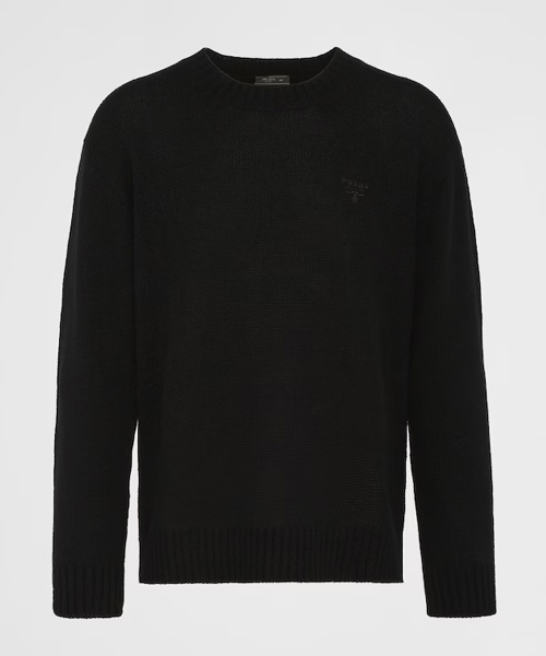 캐시미어 크루넥 스웨터