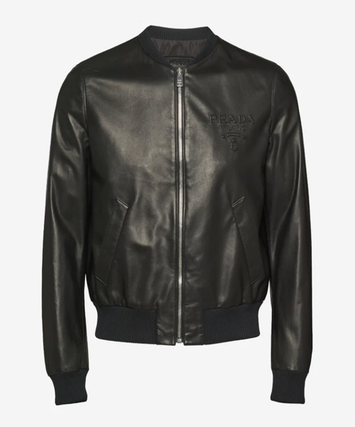 나파 레더 봄버 자켓