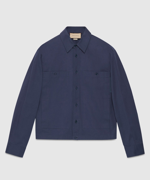 더블 포켓 셔츠 자켓