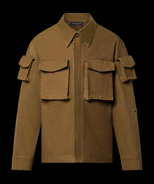 코튼 유틸리티 오버셔츠