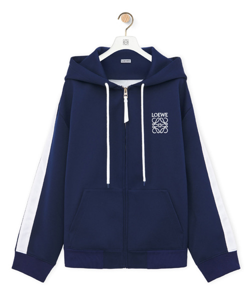 테크니컬 저지 후드 트랙수트 자켓