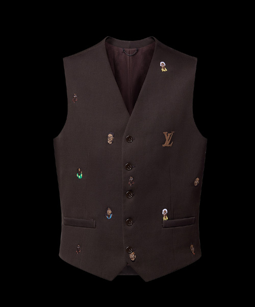 엠브로이더드 클래식 웨이스트코트