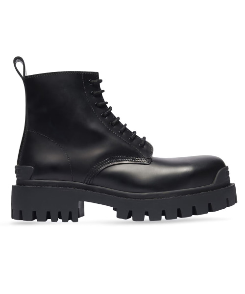 스트라이크 레이스업 부츠