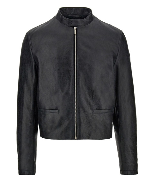 베이직 가죽 자켓