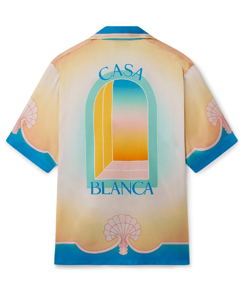 L`ARC COLORE SILK SHIRT