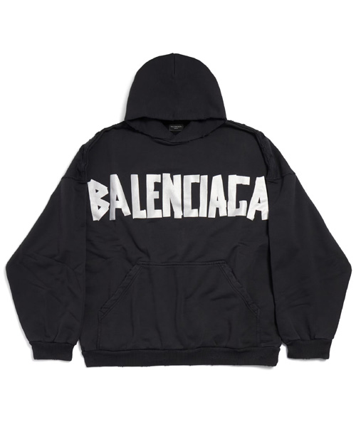 뉴 테이프 타입 오버사이즈 후디