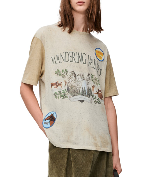 워시드 코튼 저지 티셔츠