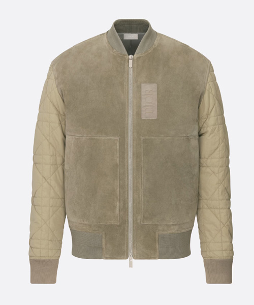 지퍼 바시티 블루종