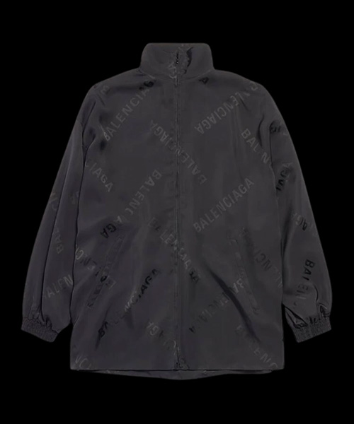 BAL 다이애그널 올오버 플루이드 트랙수트 자켓