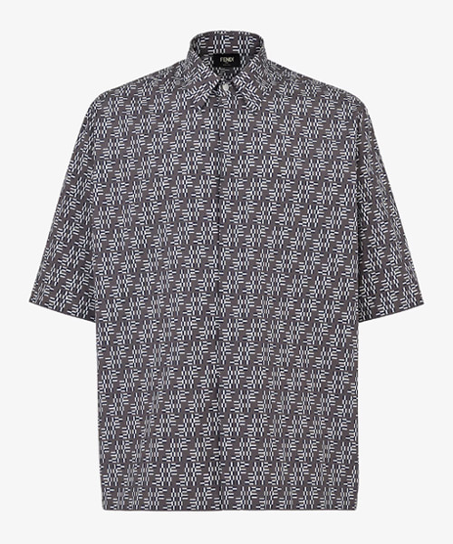 그레이 FF 라비린스 코튼 셔츠