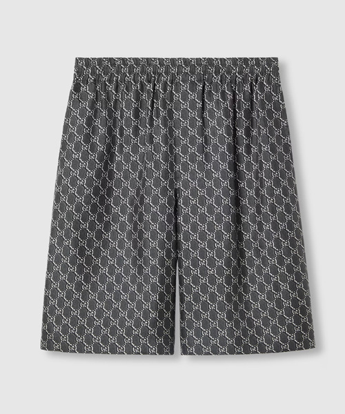 GG 섀도우 실크 트윌 쇼츠