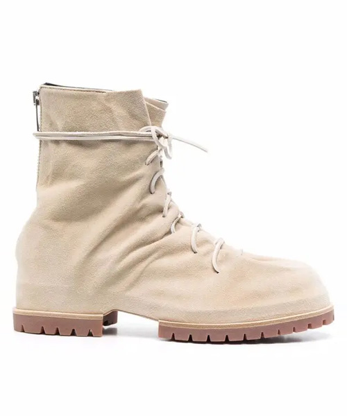 스웨이드 앵클 부츠