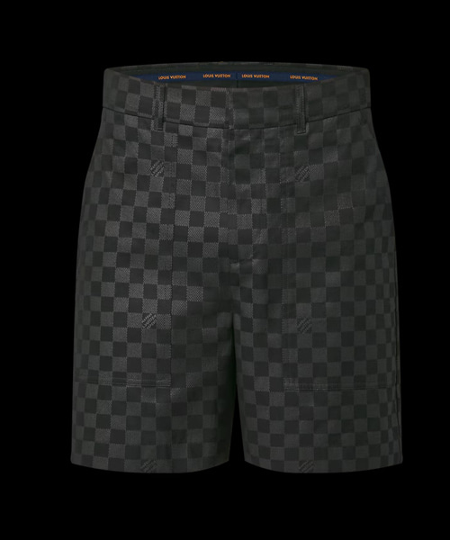 다미에 코튼 캐주얼 쇼츠