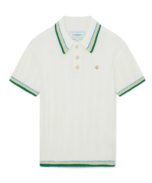 리브 부클 폴로 셔츠